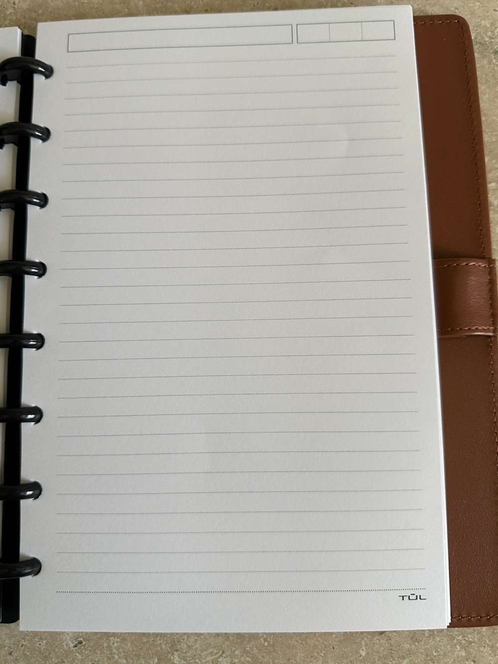 TUL Customer Note-Taking Notebook - Picture 4 of 6